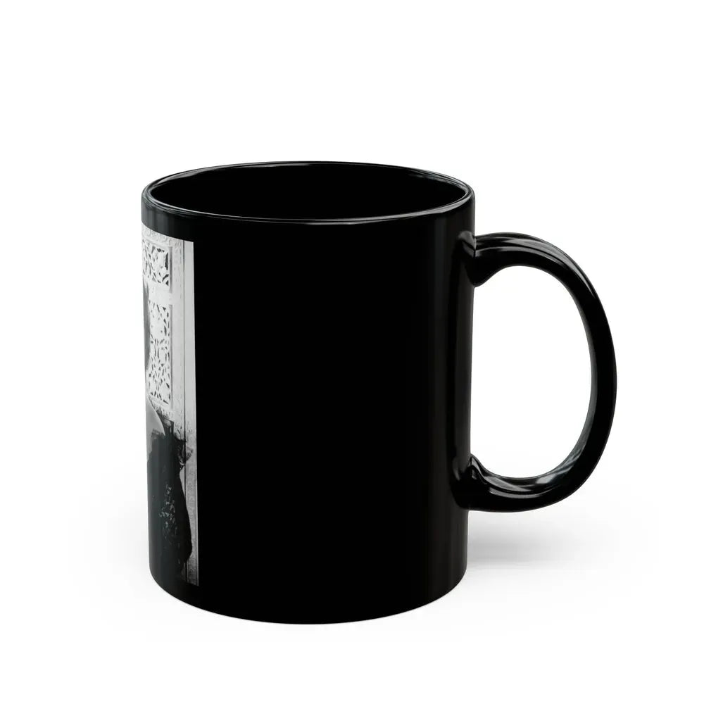 Jane Russell #111 (Vintage Female Icon) Black Coffee Mug - Go Mug Yourself