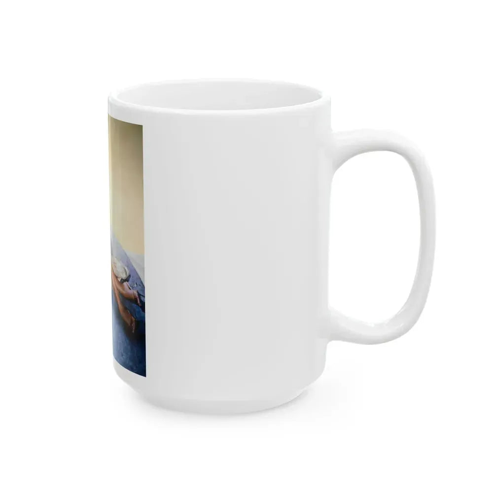 Jane Russell #113 (Vintage Female Icon) White Coffee Mug - Go Mug Yourself
