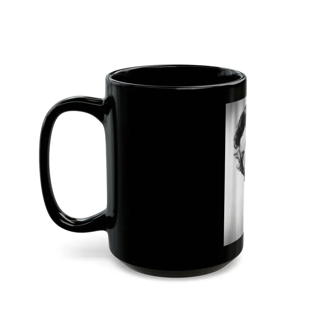 Jane Russell #125 (Vintage Female Icon) Black Coffee Mug - Go Mug Yourself