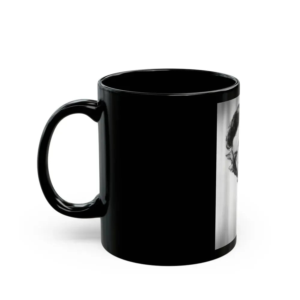 Jane Russell #125 (Vintage Female Icon) Black Coffee Mug - Go Mug Yourself