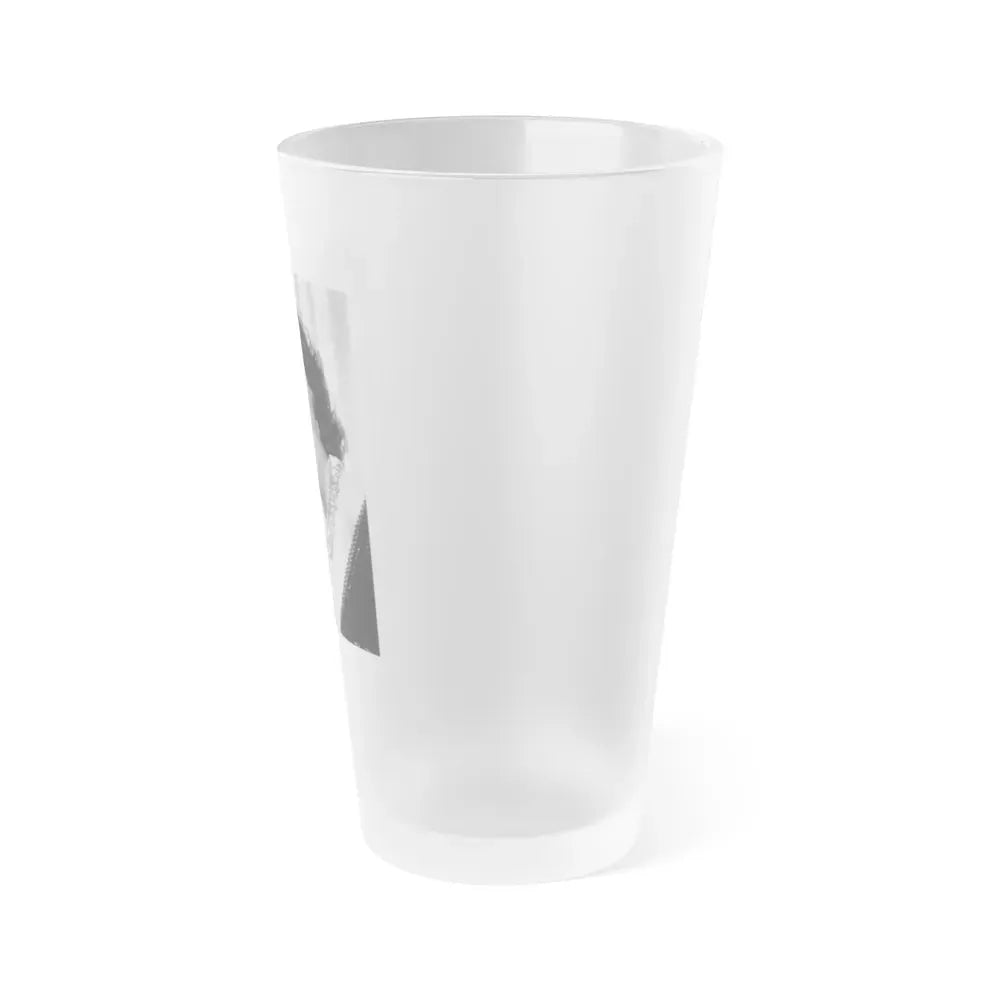 Jane Russell #125 (Vintage Female Icon) Frosted Pint Glass 16oz - Go Mug Yourself