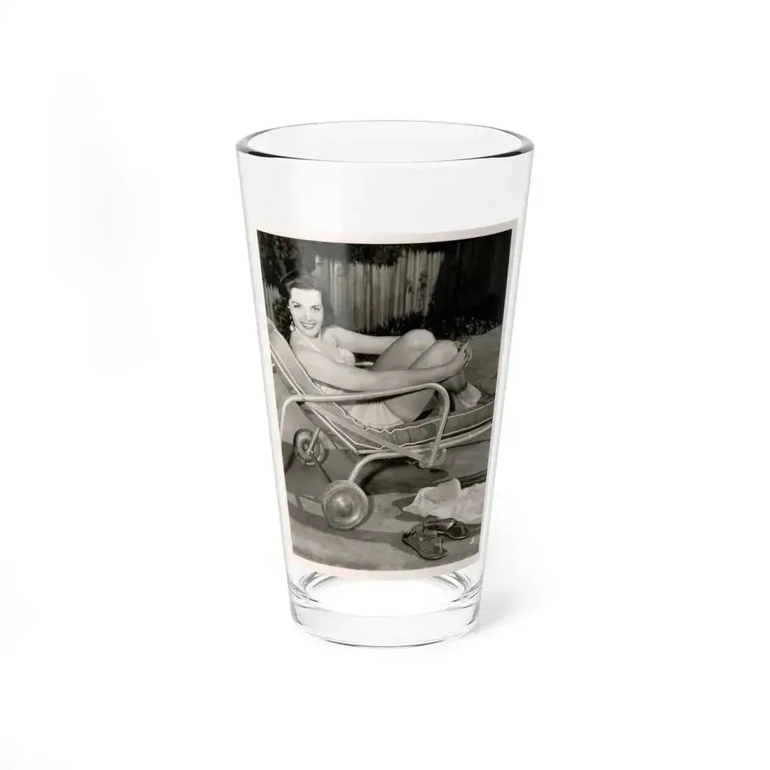 Jane Russell #132 (Vintage Female Icon) Pint Glass 16oz 16oz - Go Mug Yourself