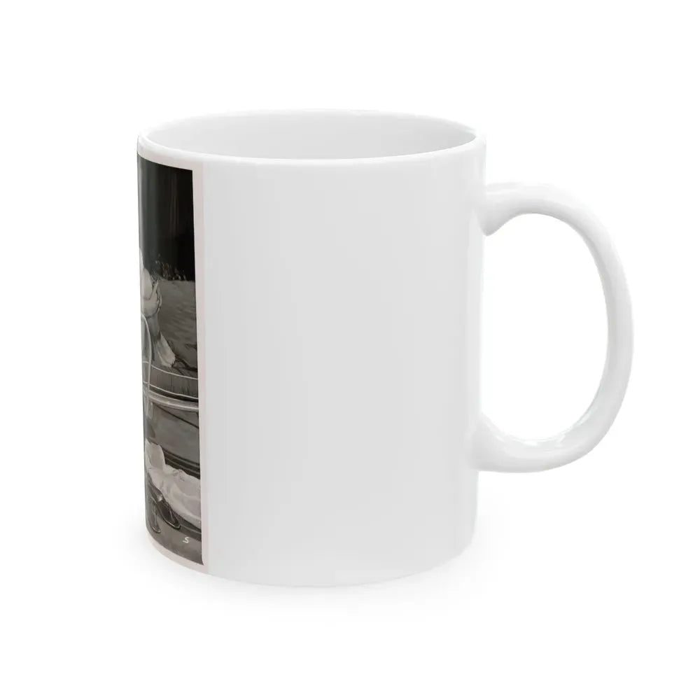 Jane Russell #132 (Vintage Female Icon) White Coffee Mug - Go Mug Yourself