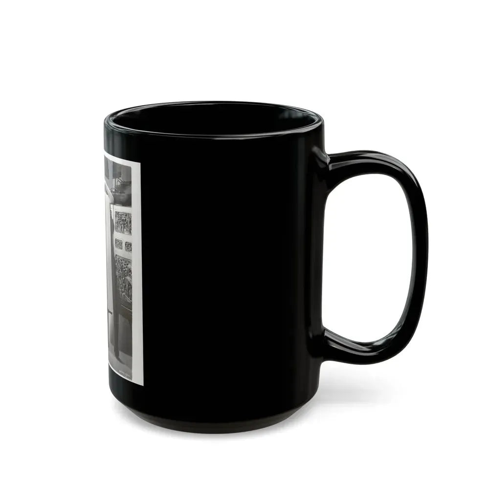 Jane Russell #133 (Vintage Female Icon) Black Coffee Mug - Go Mug Yourself