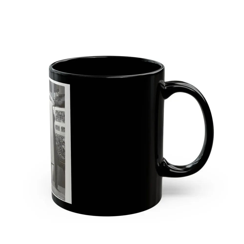 Jane Russell #133 (Vintage Female Icon) Black Coffee Mug - Go Mug Yourself