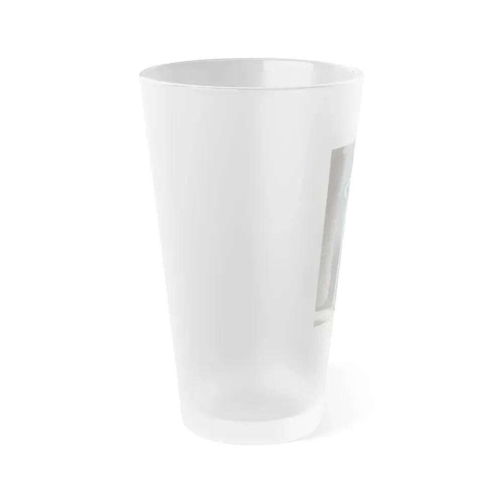 Jane Russell #133 (Vintage Female Icon) Frosted Pint Glass 16oz - Go Mug Yourself
