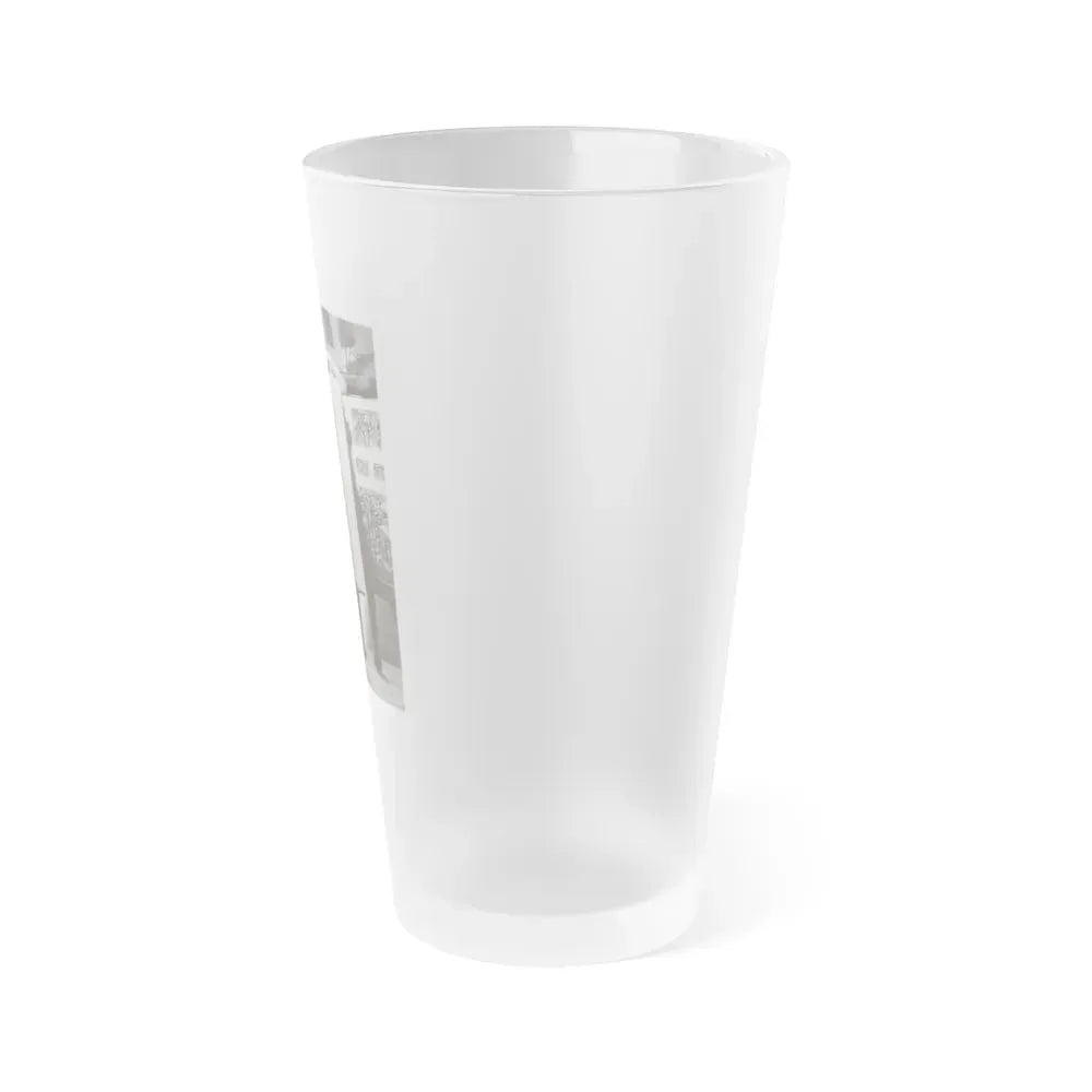 Jane Russell #133 (Vintage Female Icon) Frosted Pint Glass 16oz - Go Mug Yourself