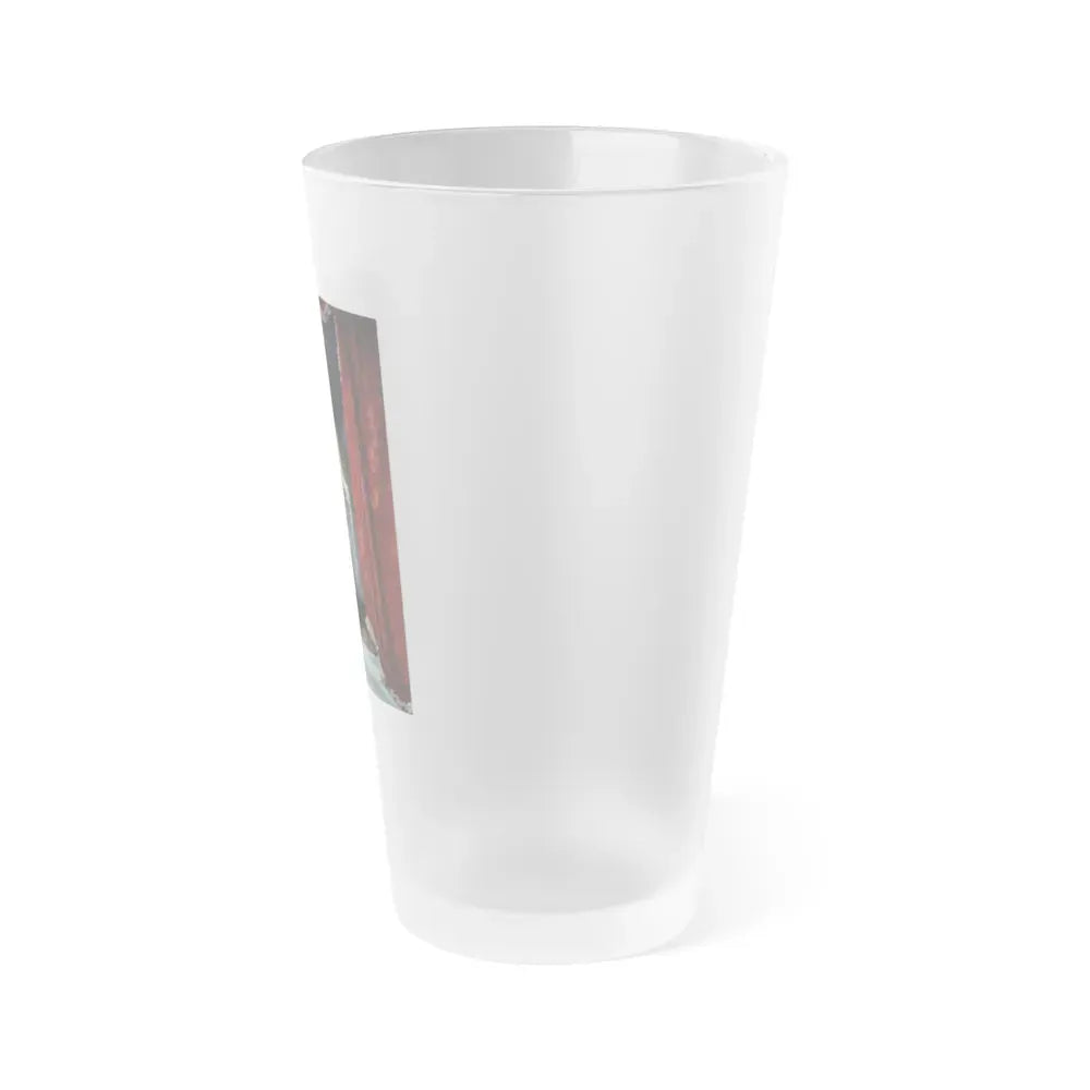 Jane Russell #135 (Vintage Female Icon) Frosted Pint Glass 16oz - Go Mug Yourself