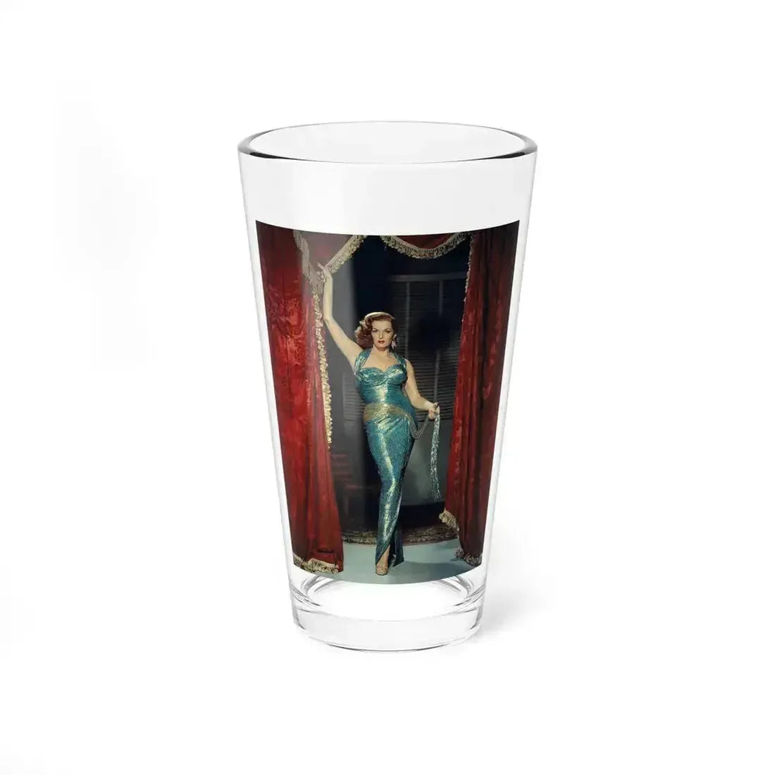 Jane Russell #135 (Vintage Female Icon) Pint Glass 16oz 16oz - Go Mug Yourself
