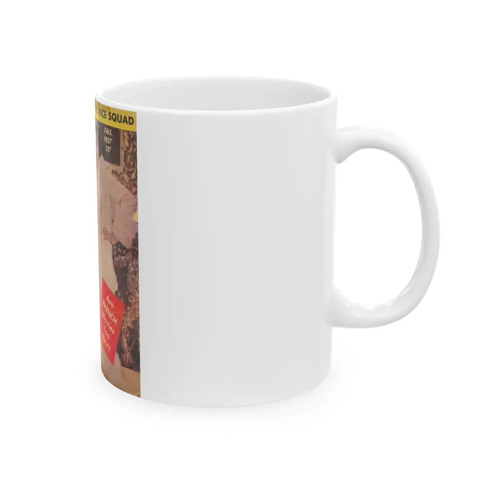 Jane Russell #137 - Mag. Cover (Vintage Female Icon) White Coffee Mug - Go Mug Yourself