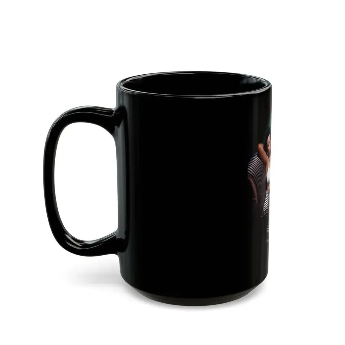 Jane Russell #139 1 (Vintage Female Icon) Black Coffee Mug - Go Mug Yourself