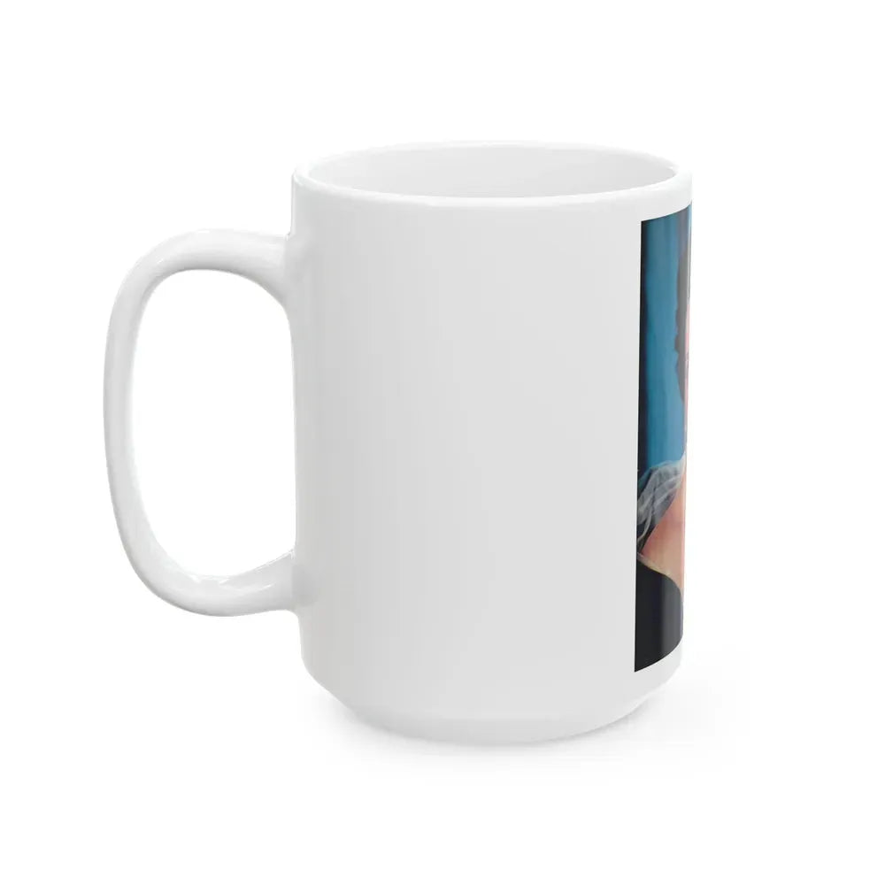 Jane Russell #139 (Vintage Female Icon) White Coffee Mug - Go Mug Yourself
