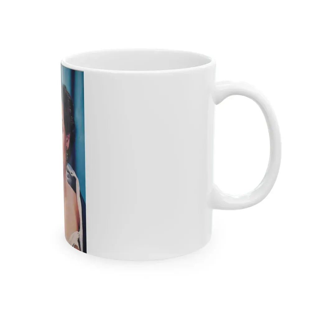 Jane Russell #139 (Vintage Female Icon) White Coffee Mug - Go Mug Yourself