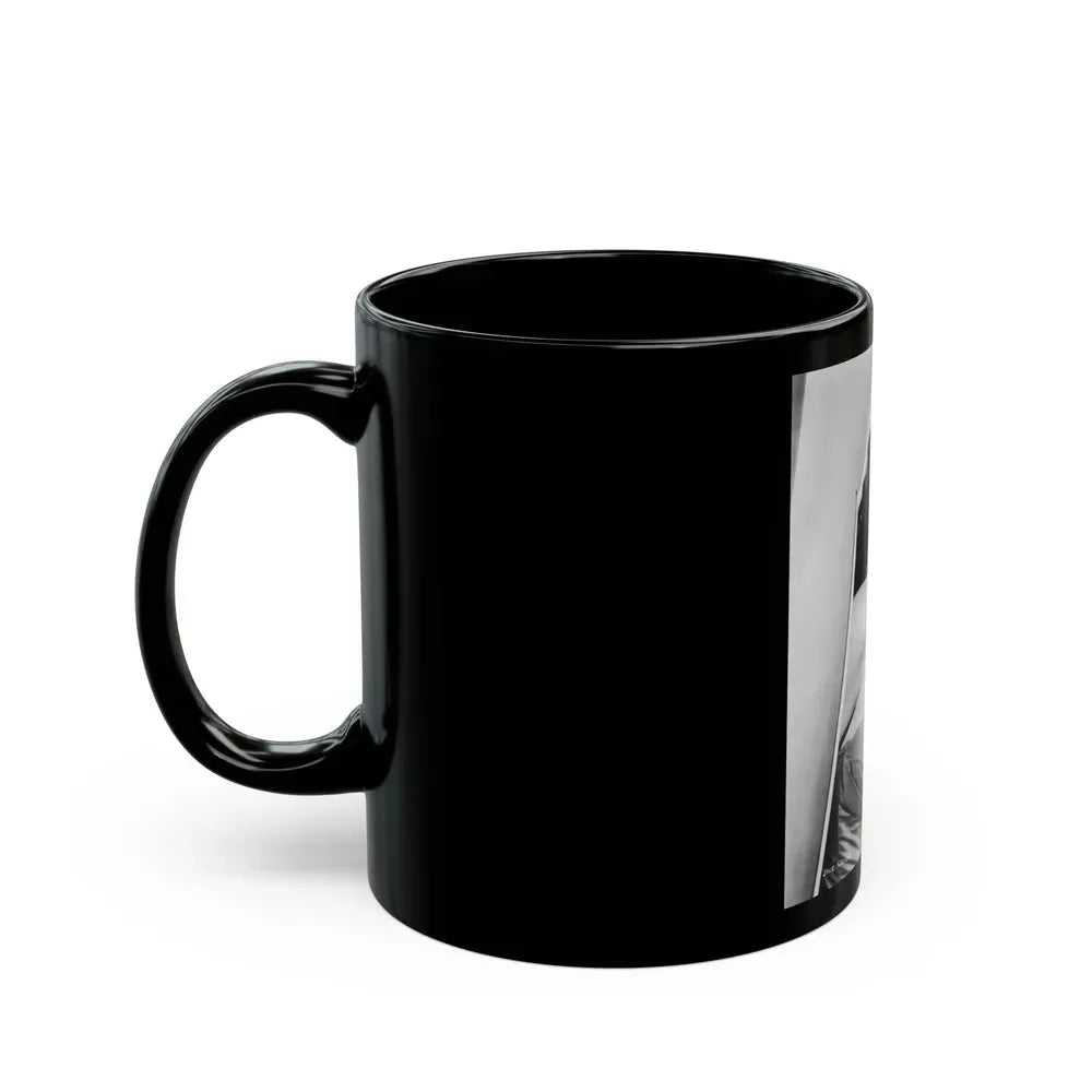 Jane Russell #142 (Vintage Female Icon) Black Coffee Mug - Go Mug Yourself