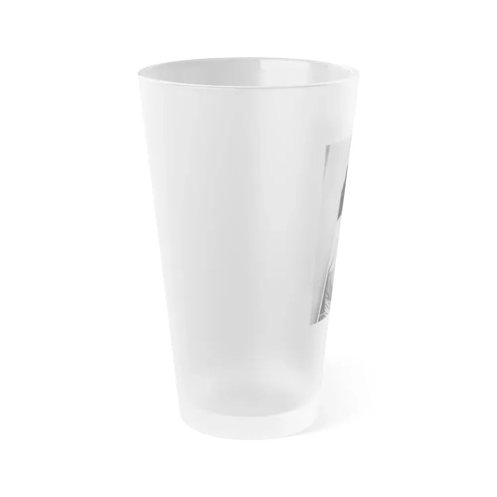 Jane Russell #142 (Vintage Female Icon) Frosted Pint Glass 16oz - Go Mug Yourself