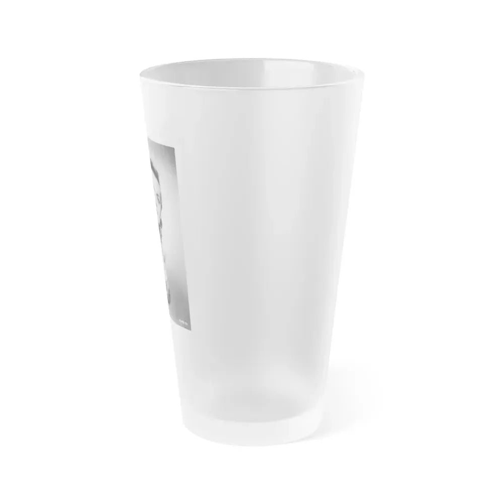 Jane Russell #142 (Vintage Female Icon) Frosted Pint Glass 16oz - Go Mug Yourself