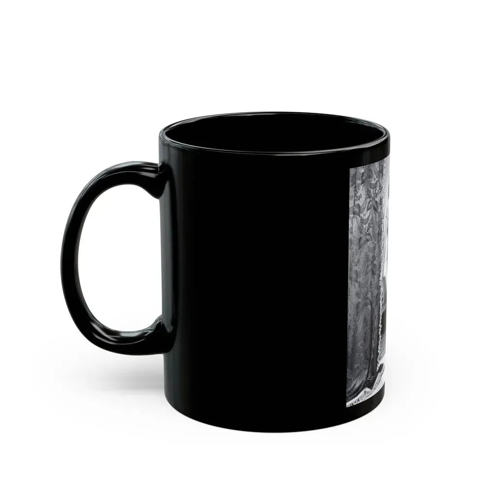 Jane Russell #145 (Vintage Female Icon) Black Coffee Mug - Go Mug Yourself