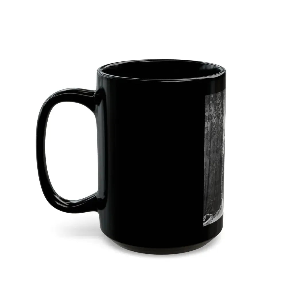 Jane Russell #146 (Vintage Female Icon) Black Coffee Mug - Go Mug Yourself