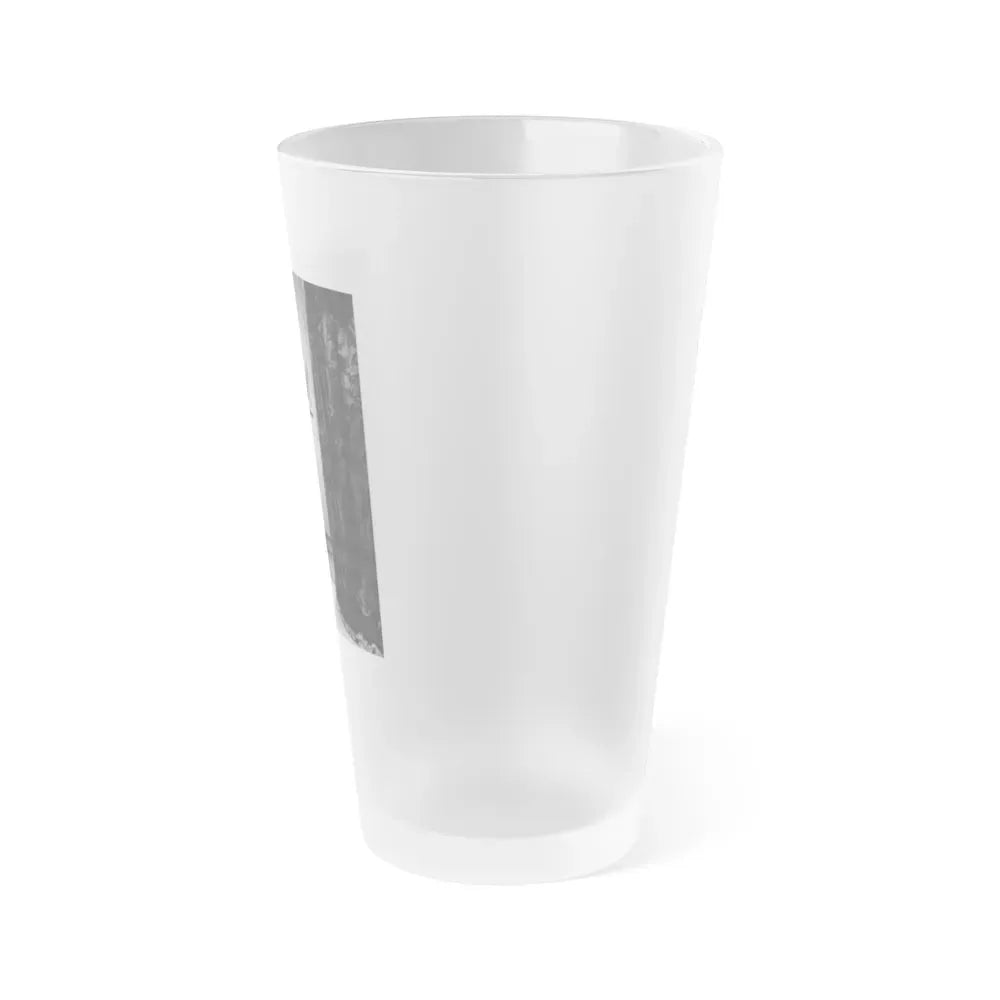 Jane Russell #146 (Vintage Female Icon) Frosted Pint Glass 16oz - Go Mug Yourself