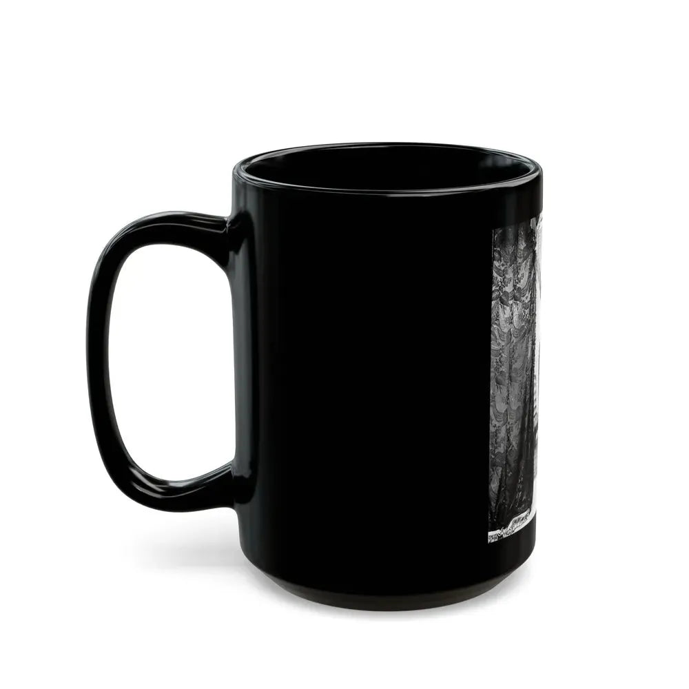 Jane Russell #147 (Vintage Female Icon) Black Coffee Mug - Go Mug Yourself