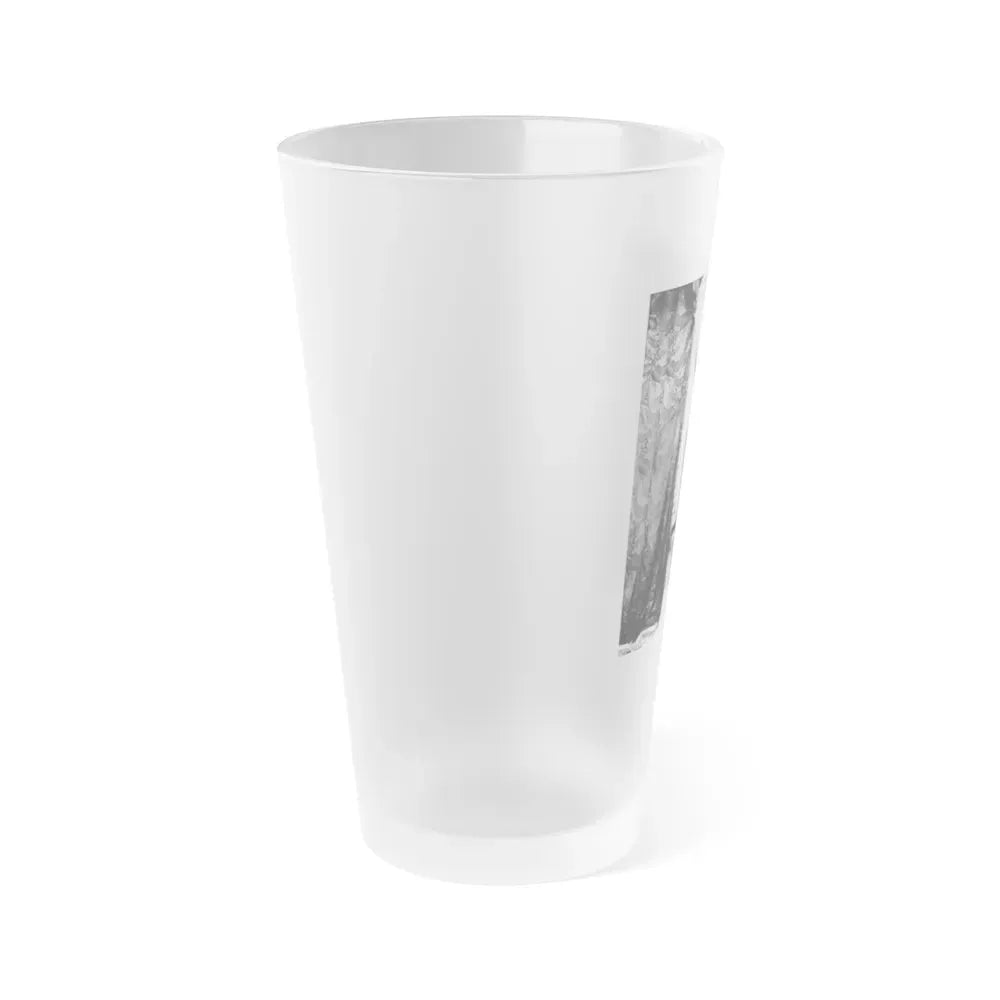 Jane Russell #147 (Vintage Female Icon) Frosted Pint Glass 16oz - Go Mug Yourself