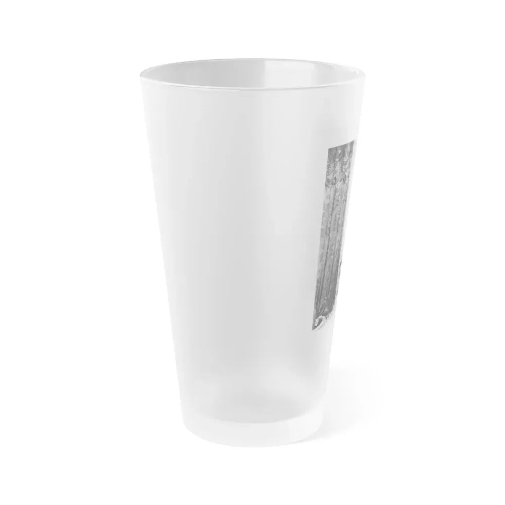 Jane Russell #148 (Vintage Female Icon) Frosted Pint Glass 16oz - Go Mug Yourself