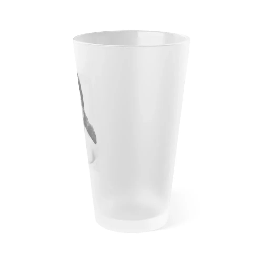 Jane Russell #15 (Vintage Female Icon) Frosted Pint Glass 16oz - Go Mug Yourself