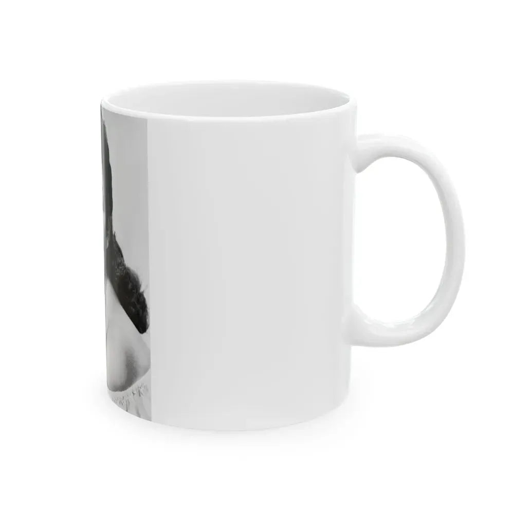 Jane Russell #15 (Vintage Female Icon) White Coffee Mug - Go Mug Yourself
