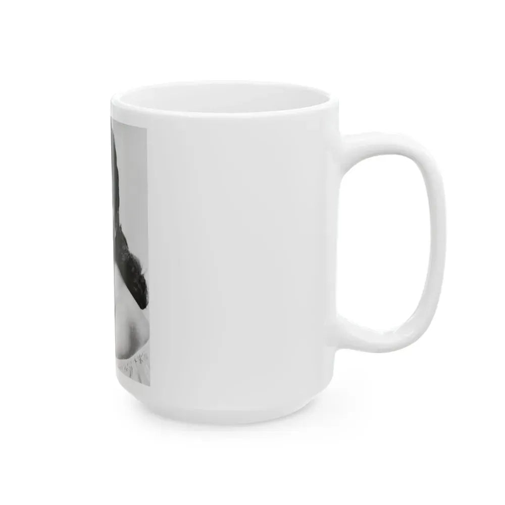 Jane Russell #15 (Vintage Female Icon) White Coffee Mug - Go Mug Yourself