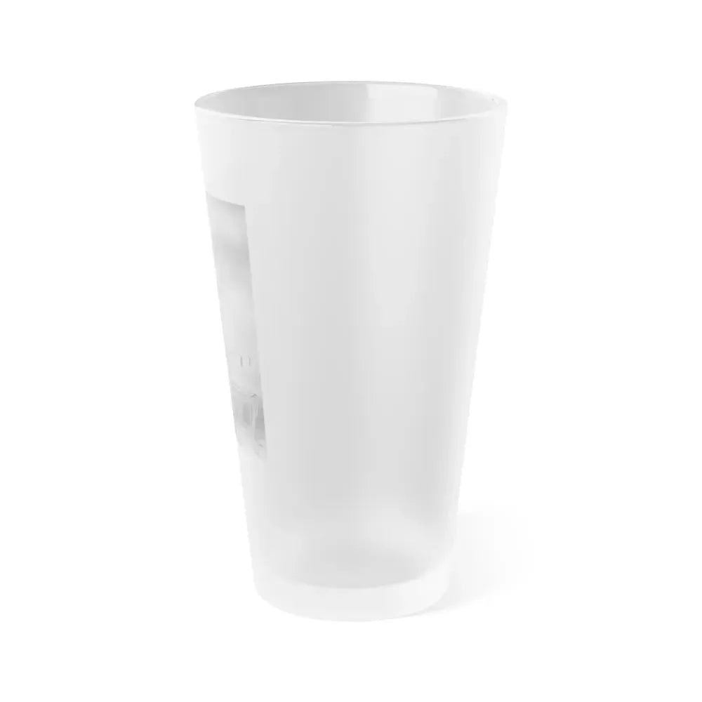 Jane Russell #154 (Vintage Female Icon) Frosted Pint Glass 16oz - Go Mug Yourself