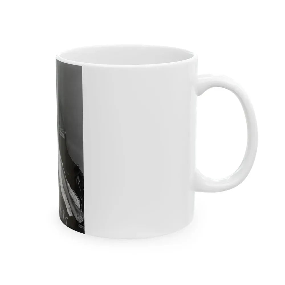 Jane Russell #156 (Vintage Female Icon) White Coffee Mug - Go Mug Yourself