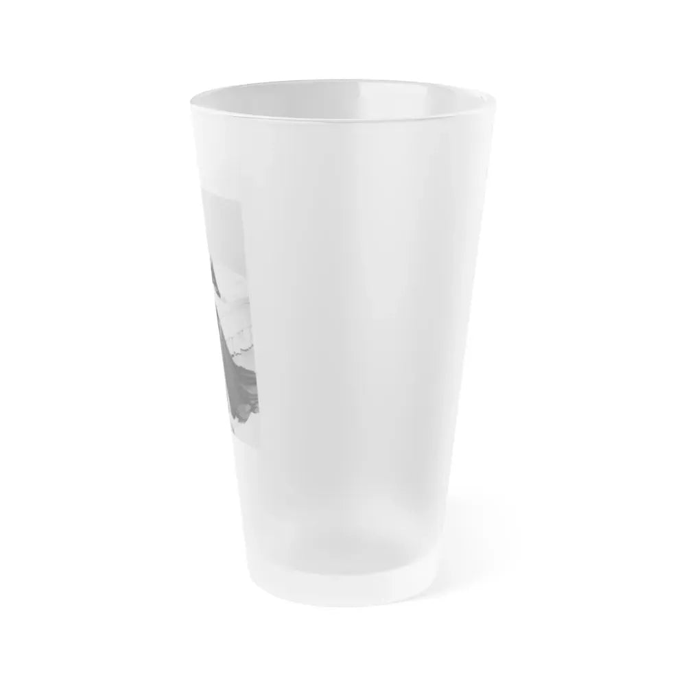 Jane Russell #157 (Vintage Female Icon) Frosted Pint Glass 16oz - Go Mug Yourself
