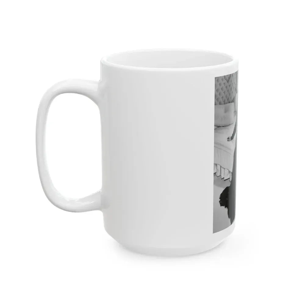 Jane Russell #157 (Vintage Female Icon) White Coffee Mug - Go Mug Yourself