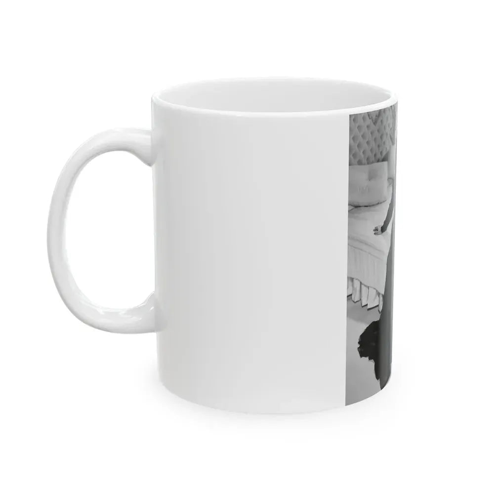 Jane Russell #157 (Vintage Female Icon) White Coffee Mug - Go Mug Yourself