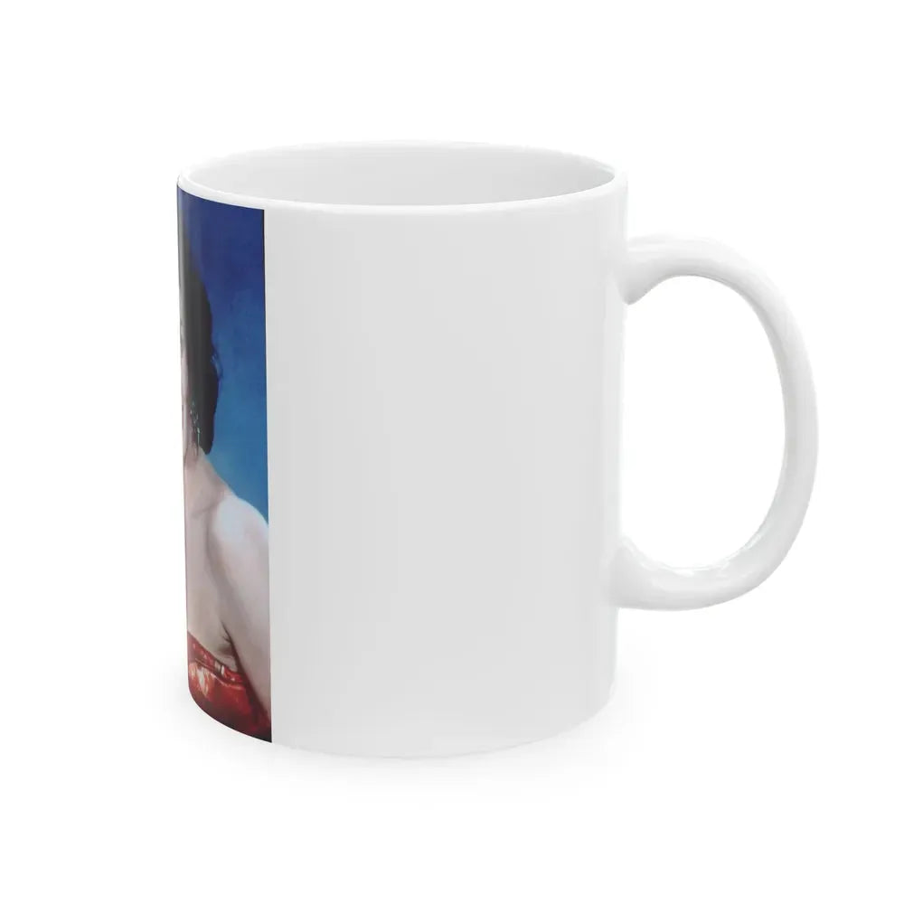Jane Russell #164 (Vintage Female Icon) White Coffee Mug - Go Mug Yourself