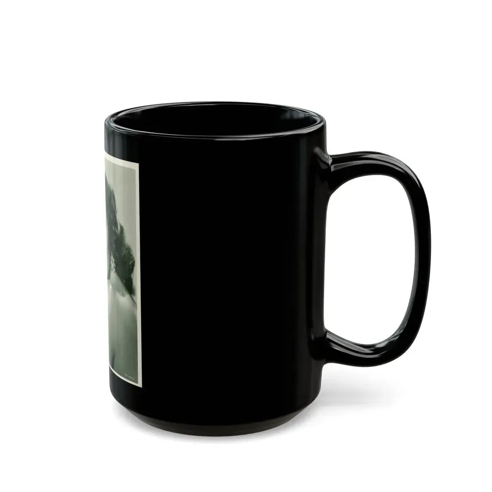 Jane Russell #166 (Vintage Female Icon) Black Coffee Mug - Go Mug Yourself