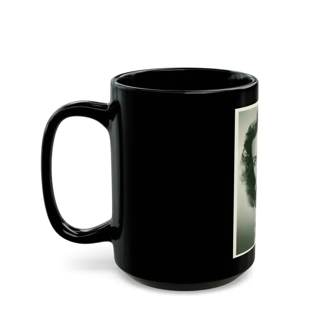 Jane Russell #166 (Vintage Female Icon) Black Coffee Mug - Go Mug Yourself