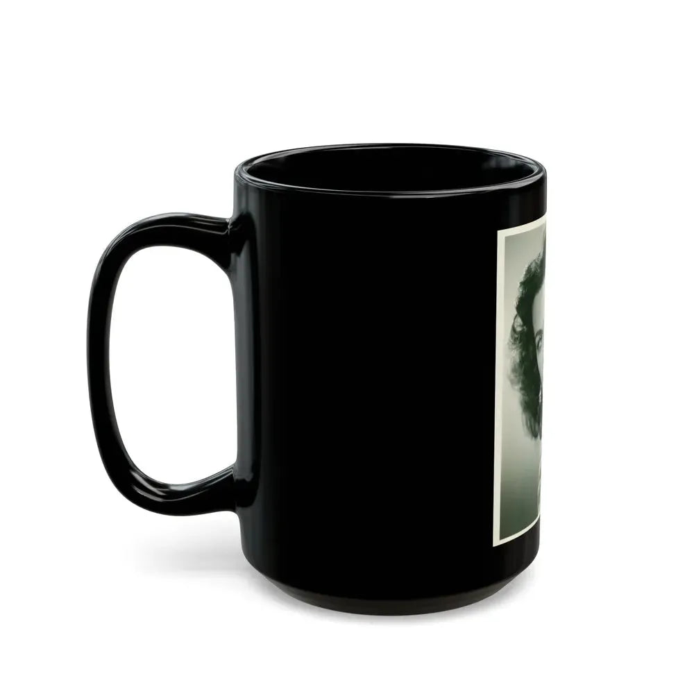Jane Russell #166 (Vintage Female Icon) Black Coffee Mug - Go Mug Yourself