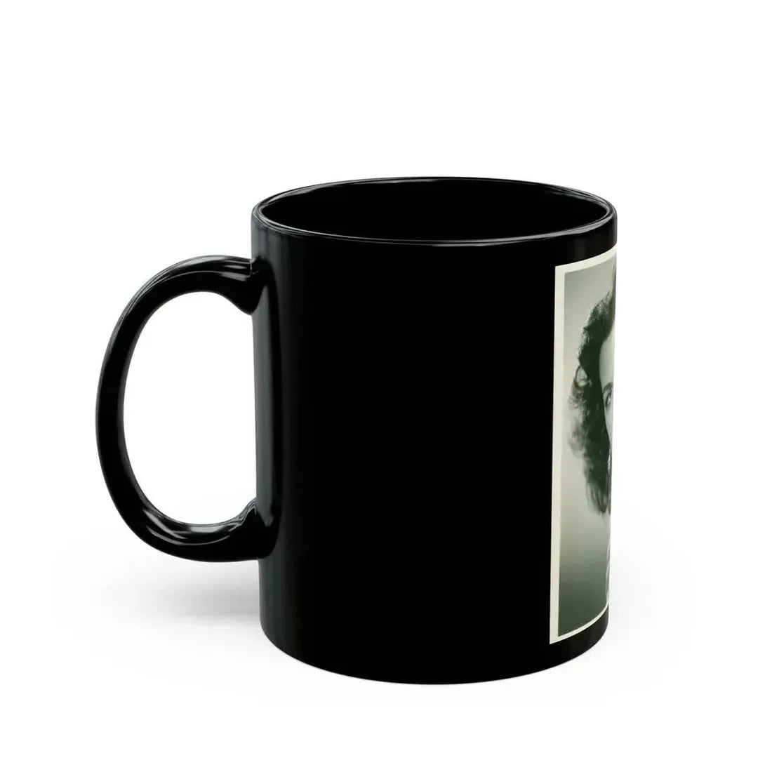 Jane Russell #166 (Vintage Female Icon) Black Coffee Mug - Go Mug Yourself