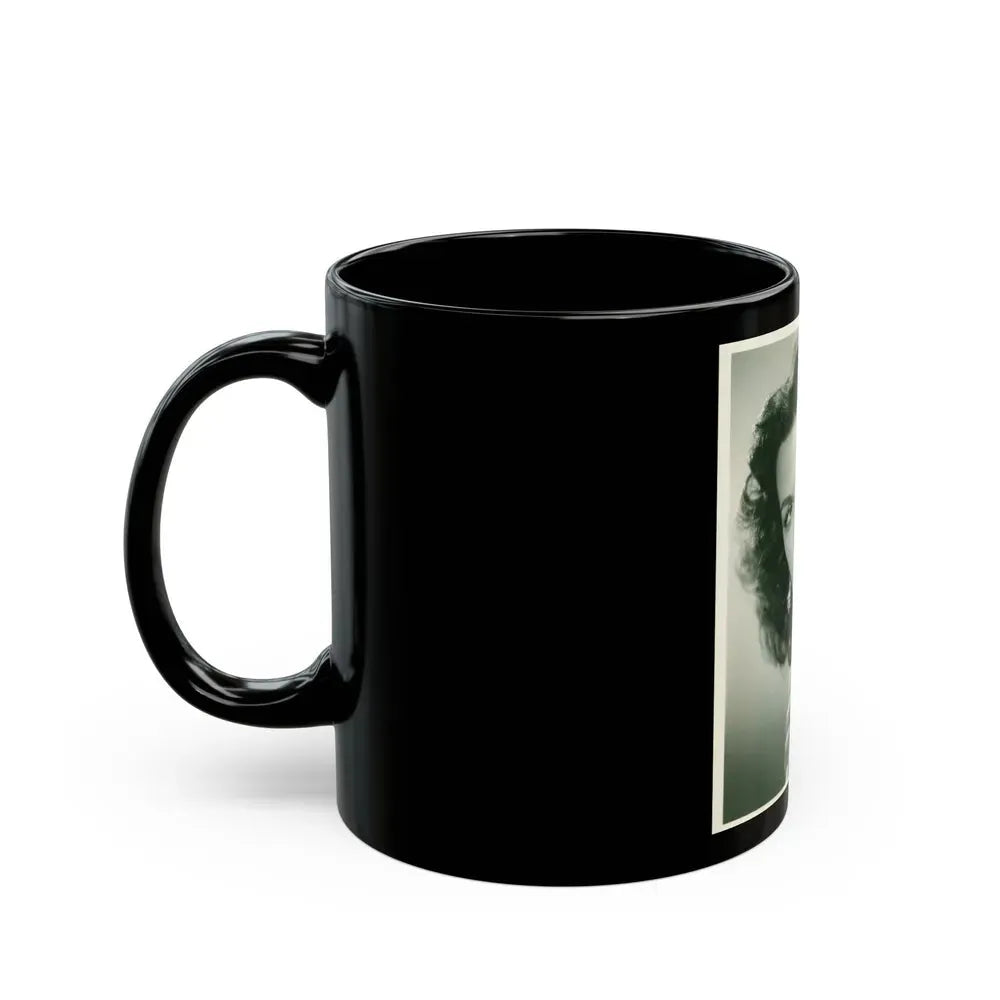 Jane Russell #166 (Vintage Female Icon) Black Coffee Mug - Go Mug Yourself