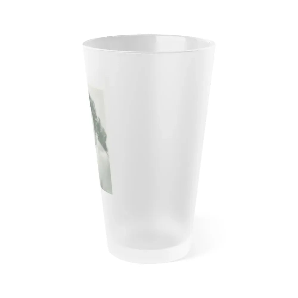 Jane Russell #166 (Vintage Female Icon) Frosted Pint Glass 16oz - Go Mug Yourself