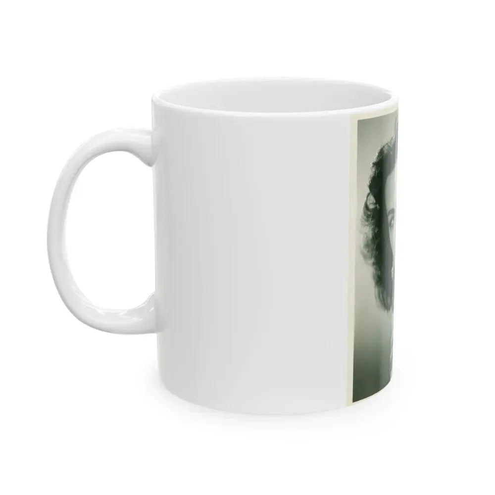 Jane Russell #166 (Vintage Female Icon) White Coffee Mug - Go Mug Yourself