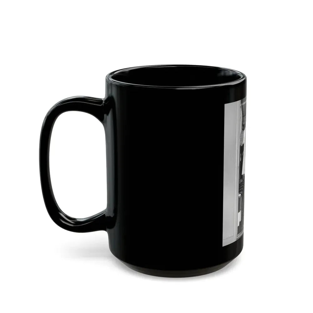 Jane Russell #184 (Vintage Female Icon) Black Coffee Mug - Go Mug Yourself