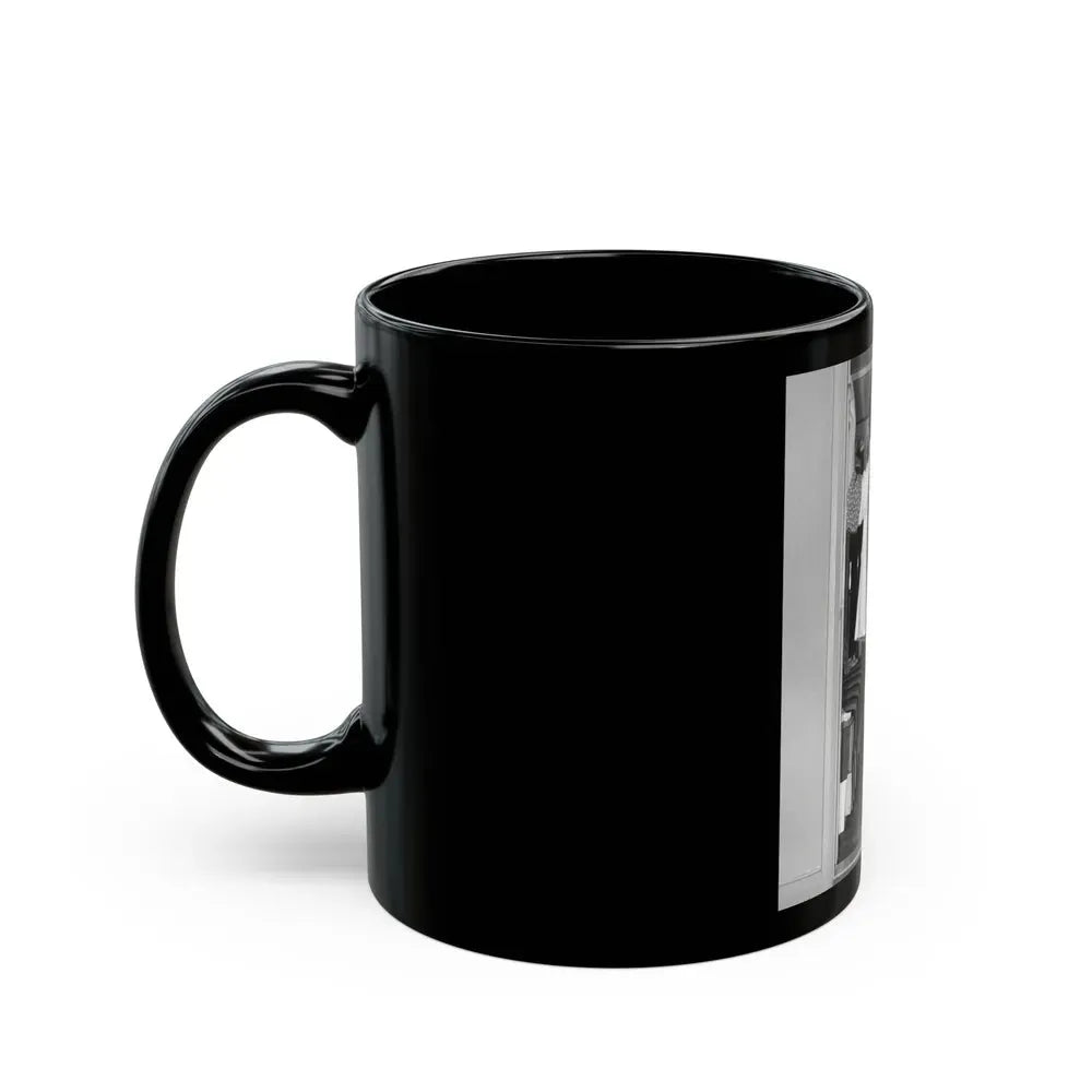 Jane Russell #184 (Vintage Female Icon) Black Coffee Mug - Go Mug Yourself