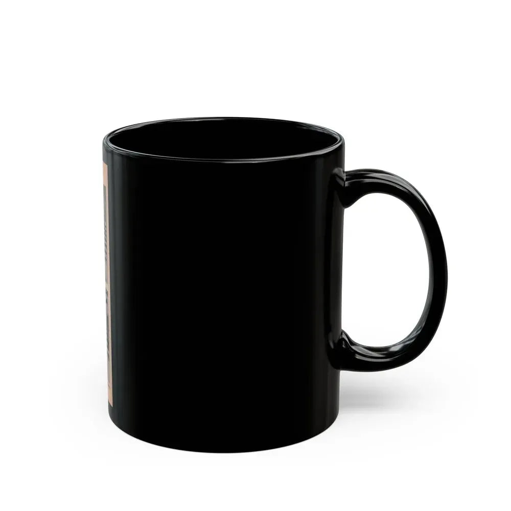 Jane Russell #191 - Show Pocket Mag. '55 - 2 B&W Photis & Caption (Vintage Female Icon) Black Coffee Mug - Go Mug Yourself