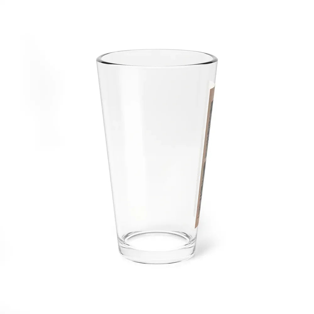 Jane Russell #191 - Show Pocket Mag. '55 - 2 B&W Photis & Caption (Vintage Female Icon) Pint Glass 16oz - Go Mug Yourself