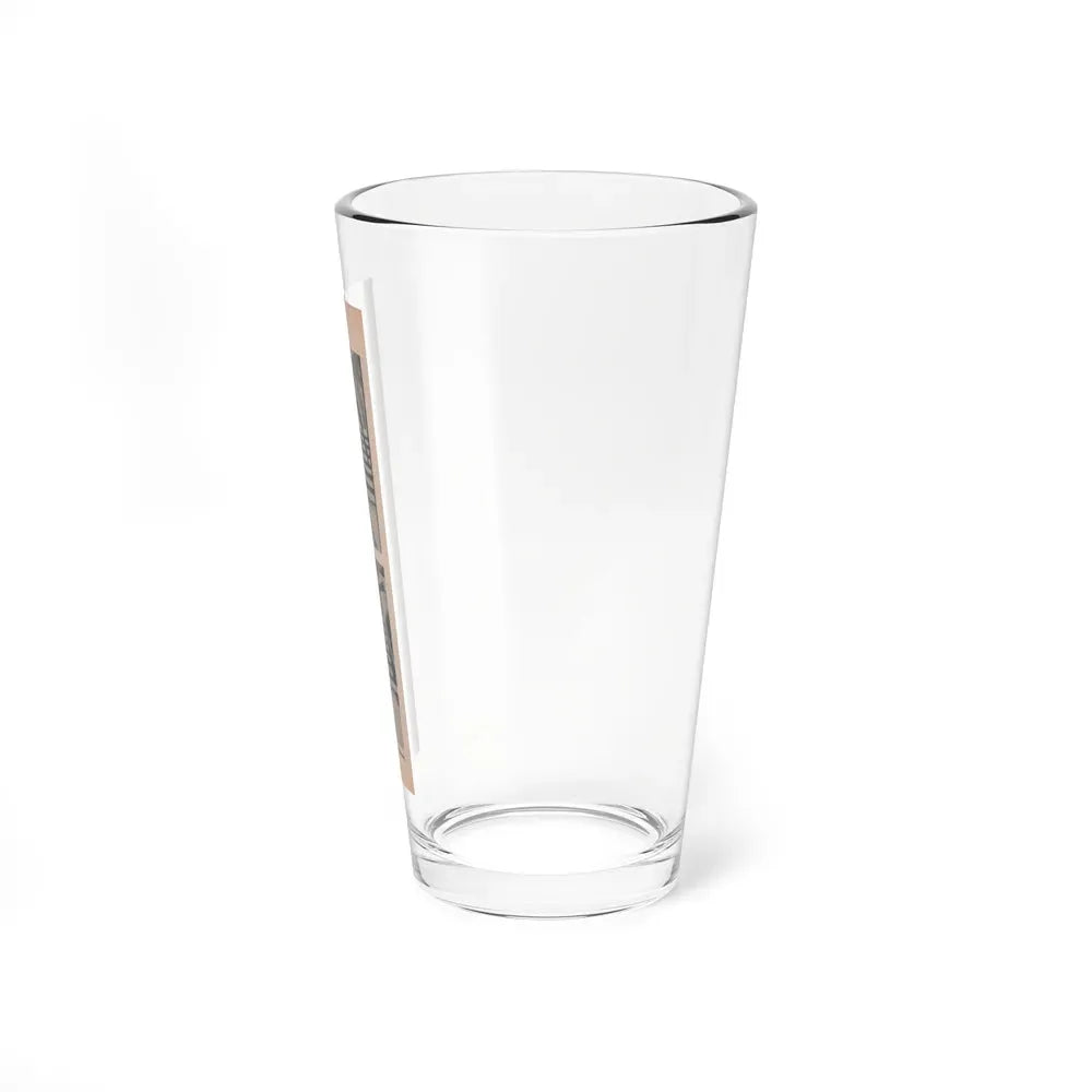 Jane Russell #191 - Show Pocket Mag. '55 - 2 B&W Photis & Caption (Vintage Female Icon) Pint Glass 16oz - Go Mug Yourself