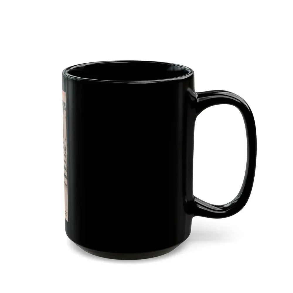 Jane Russell #192 - Picture Digest Dec. '56 - 1 B&W Photo & Caption (Vintage Female Icon) Black Coffee Mug - Go Mug Yourself