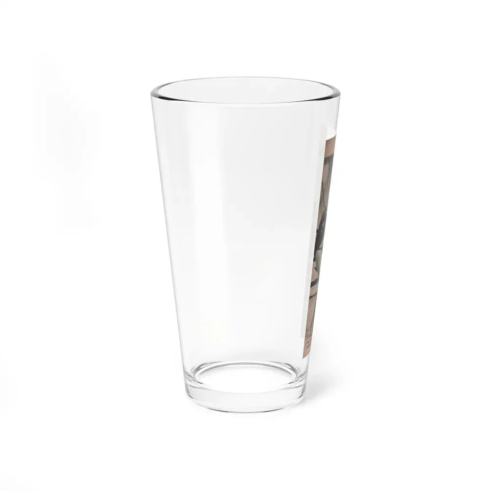 Jane Russell #192 - Picture Digest Dec. '56 - 1 B&W Photo & Caption (Vintage Female Icon) Pint Glass 16oz - Go Mug Yourself