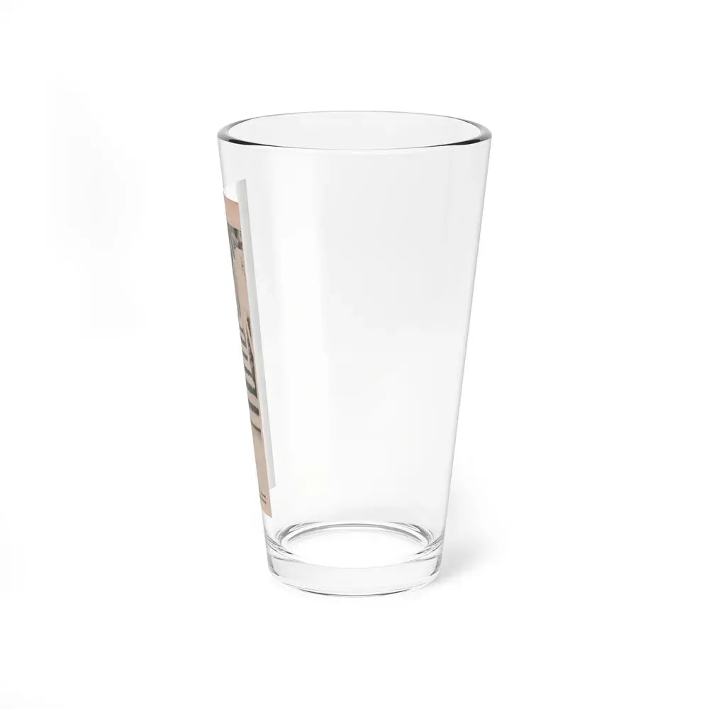Jane Russell #192 - Picture Digest Dec. '56 - 1 B&W Photo & Caption (Vintage Female Icon) Pint Glass 16oz - Go Mug Yourself